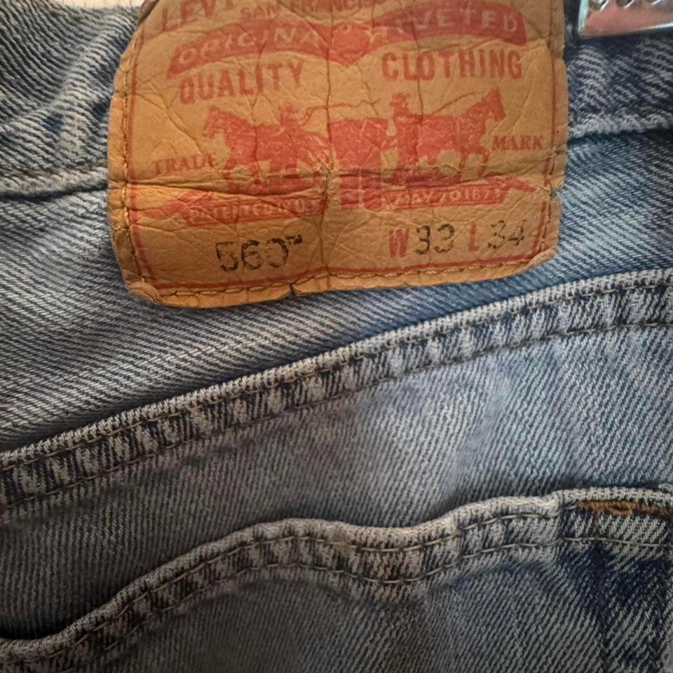 Levis 560 Blue Jeans Size 399b 2