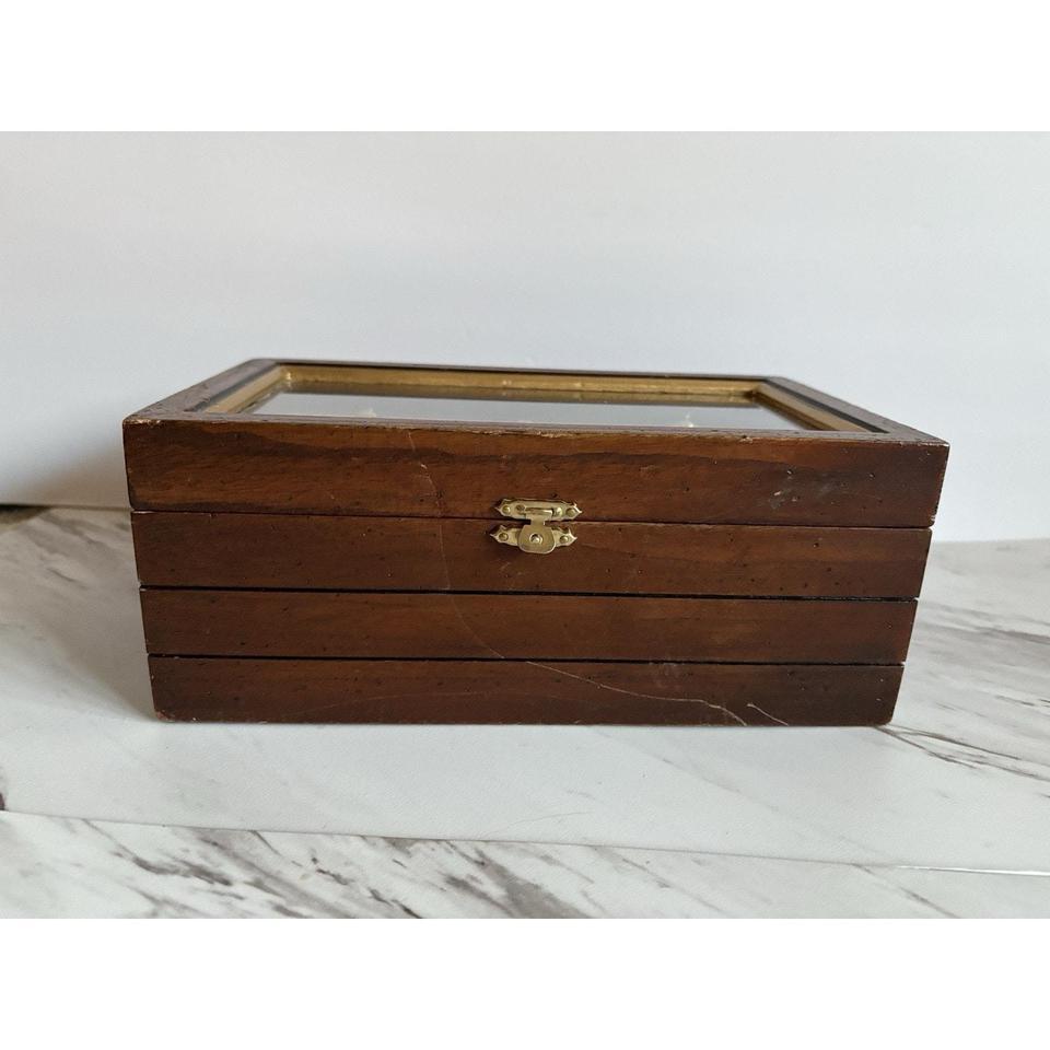 Wooden Anchor Display Box Holiday Cfba 4