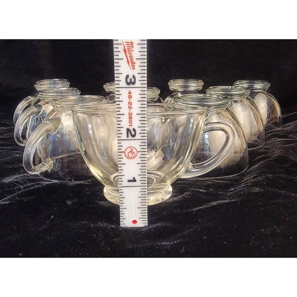 Vintage Anchor Hocking Clear Glass A7c2 3