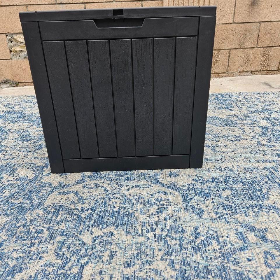 Black Outdoor Storage Box Outdoor Ee6d