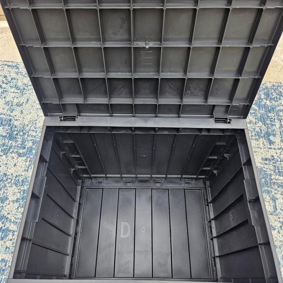 Black Outdoor Storage Box Outdoor Ee6d 6