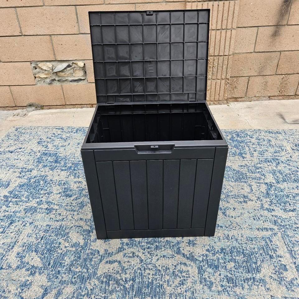 Black Outdoor Storage Box Outdoor Ee6d 5