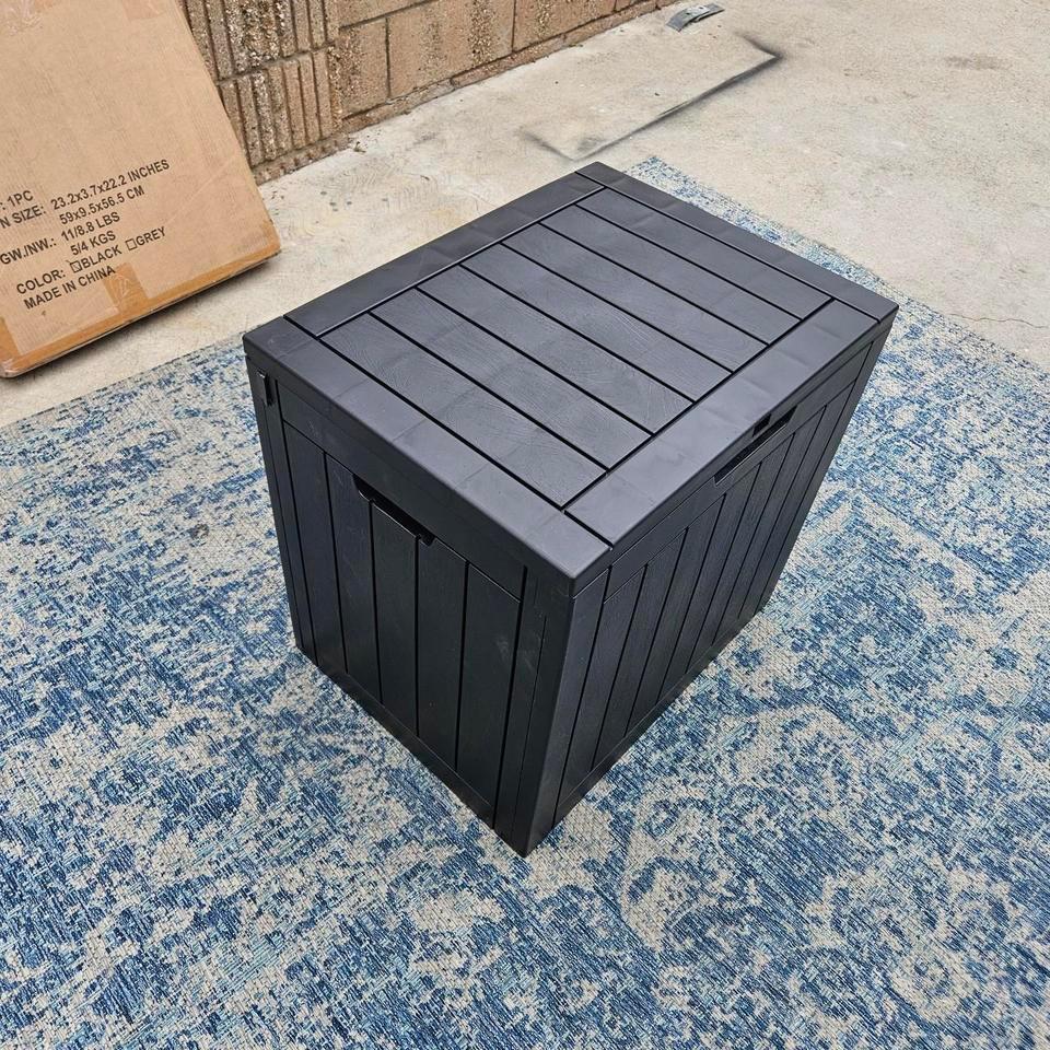 Black Outdoor Storage Box Outdoor Ee6d 3