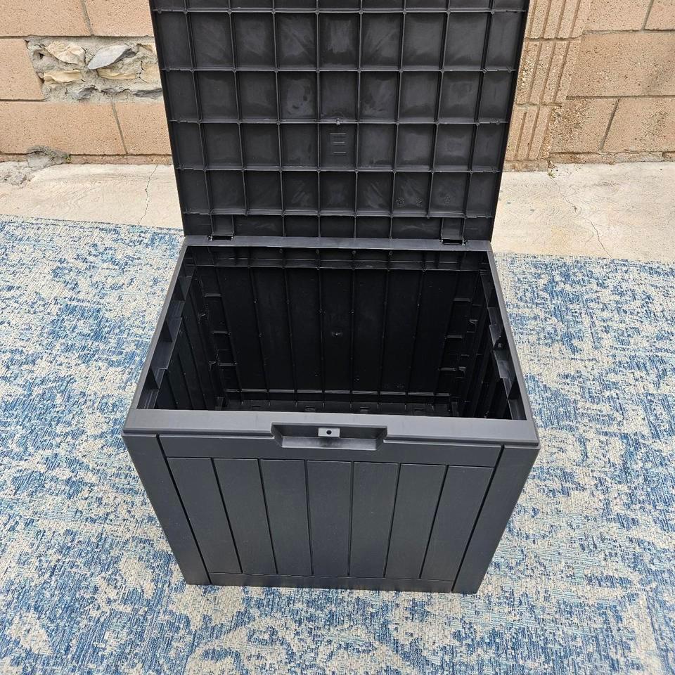 Black Outdoor Storage Box Outdoor Ee6d 4