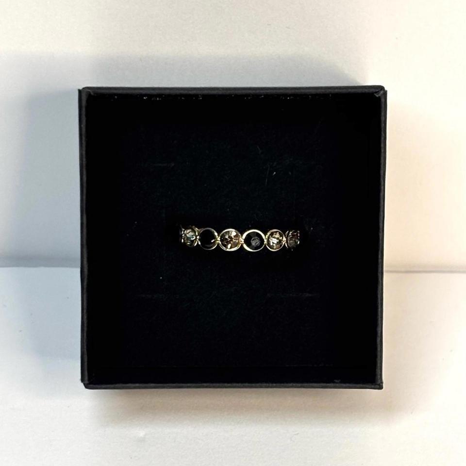 Alice Cubic Zirconia Ring Blackgrey 0ad9 3