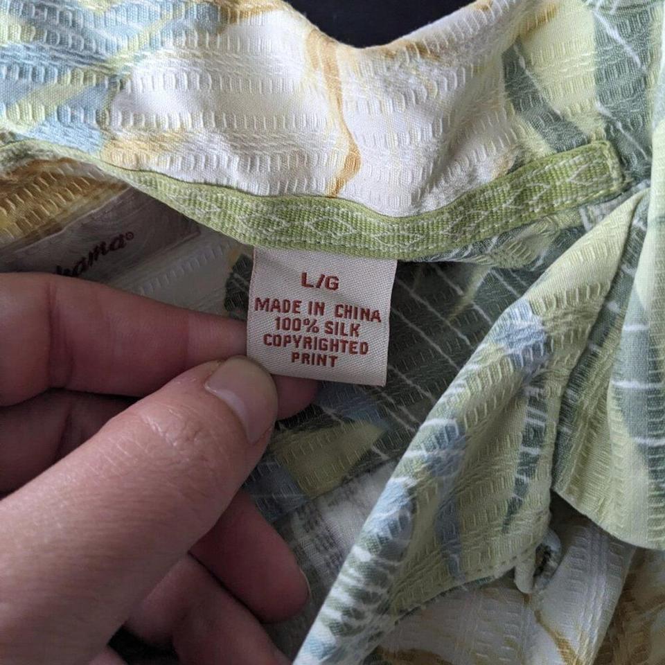 Tommy Bahama 100 Silk Button 6d57 6