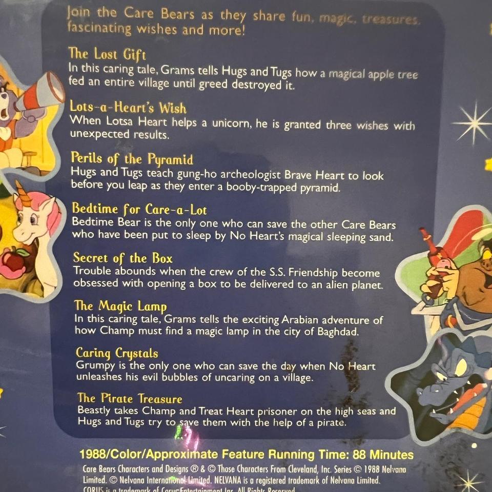 Care Bears Magical Adventures Dvd 8698 3