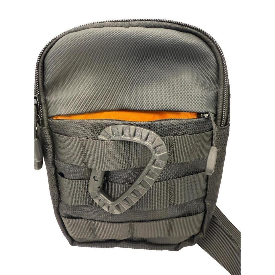 Black Tactical Crossbody Bag Molle 990e