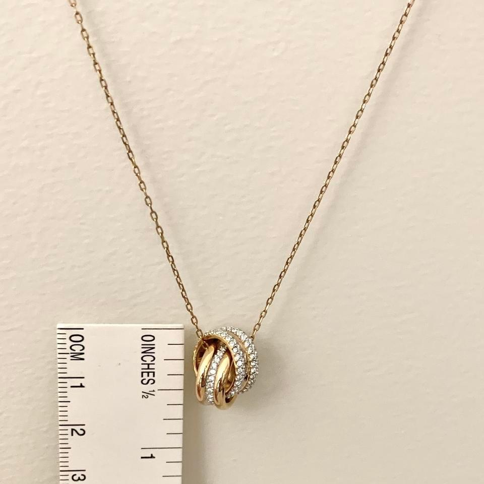 149 Swarovski Further Necklace Rose 487e 6