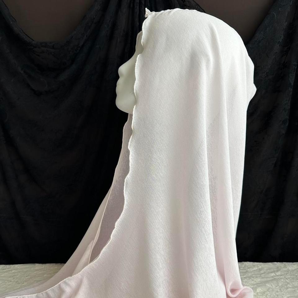 Handmade Soft Pink Hoodie Mantilla 7842 2