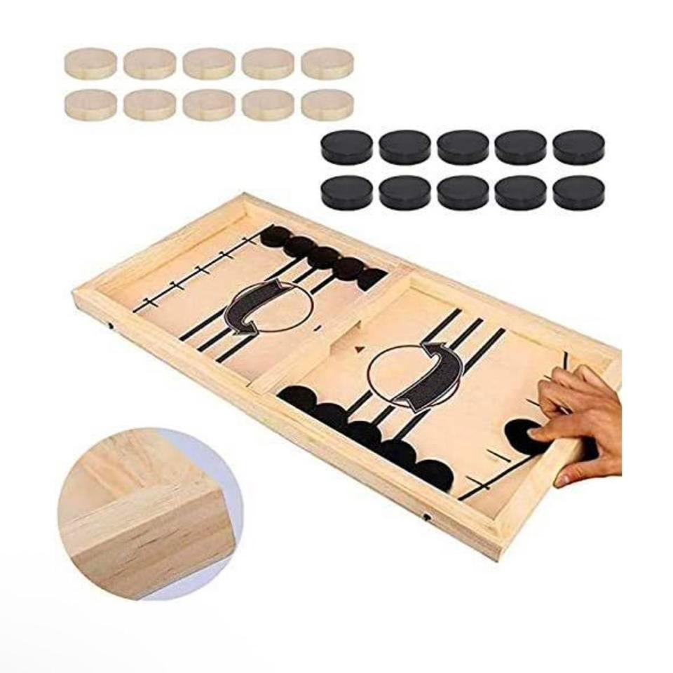 Wooden Air Hockey Table Game