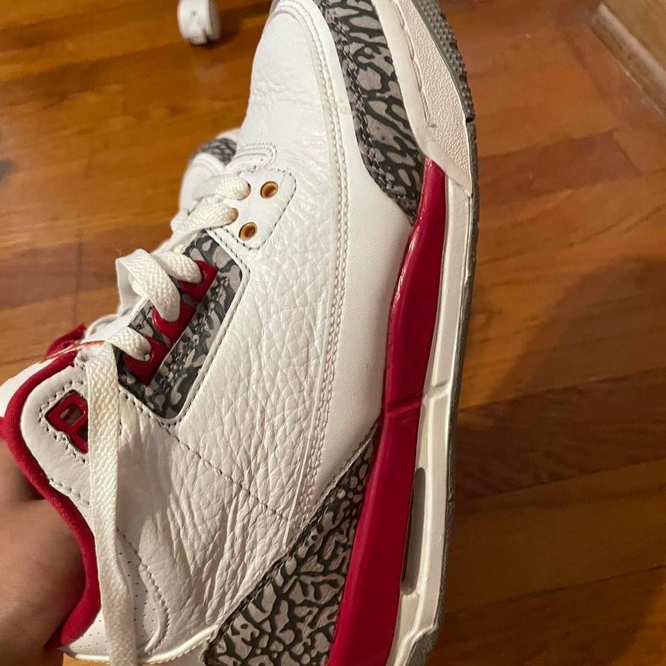 Jordan 3 White Red Trainers 9cec 2