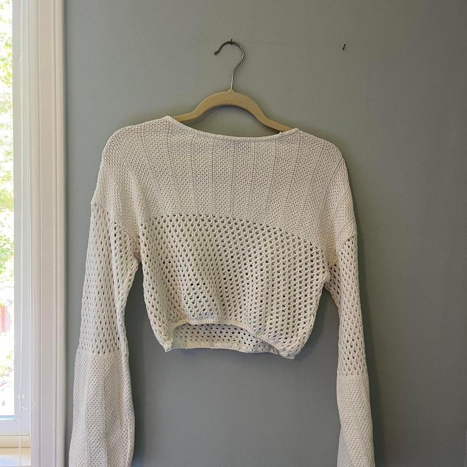 Zara Cropped Coverup Top Zara