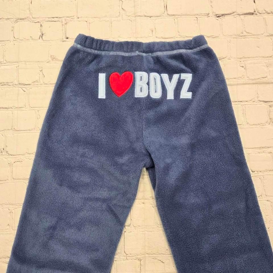 I Love Boyz Fleece Sweatpants C33b 6