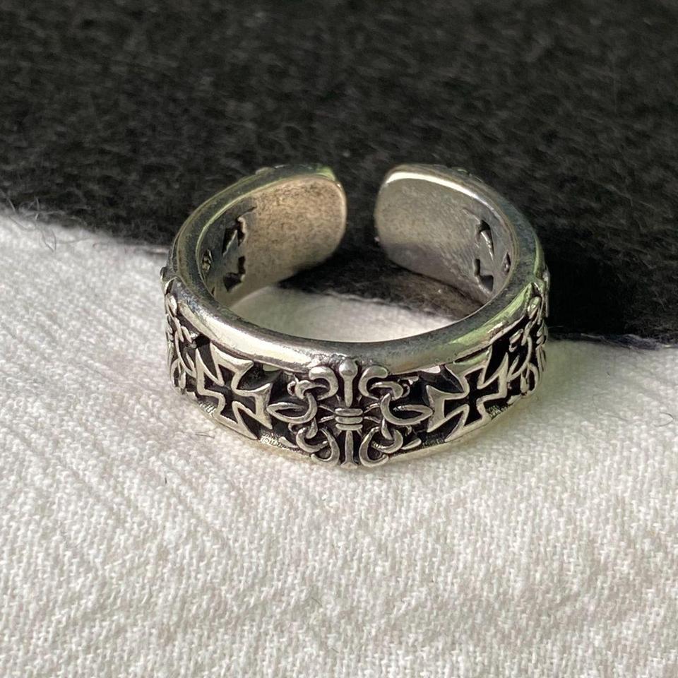 Openwork Carved Ring Us8 Adjustable 5548
