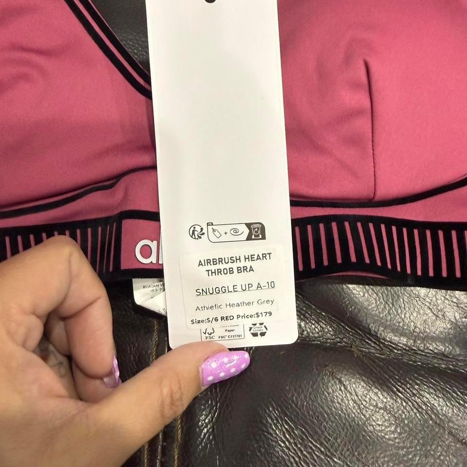 Alo Yoga Pink Airbrush Heart Dca6 3
