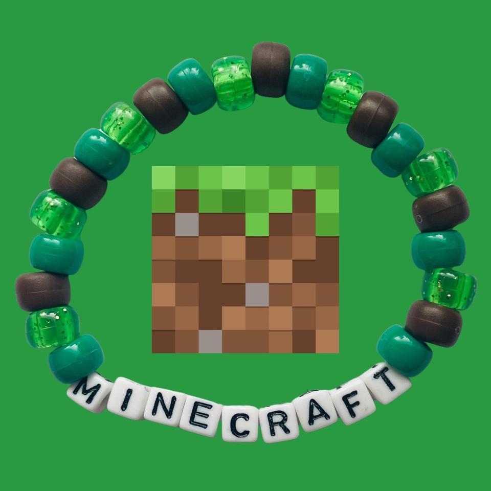 Minecraft Kandi Bracelet 0933