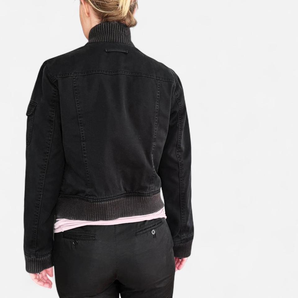 Vintage Y2k Gap Black Denim D20e 5