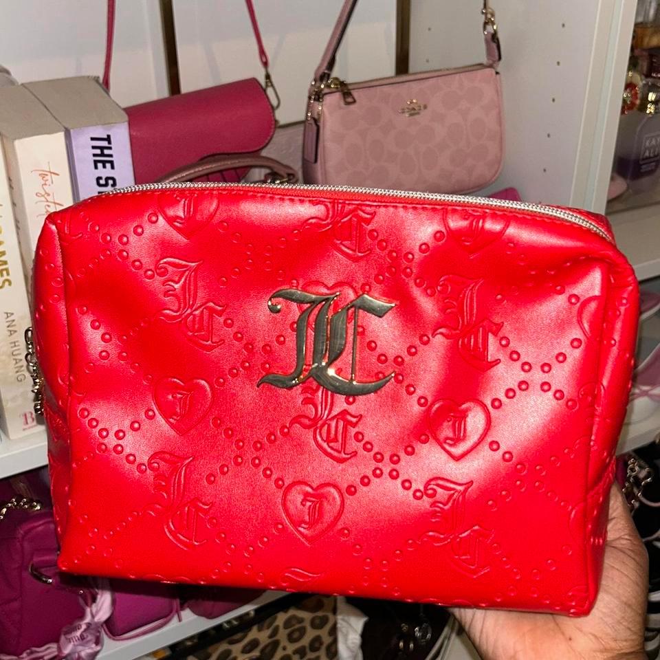 Red Juicy Couture Cosmetic Bag 9d03