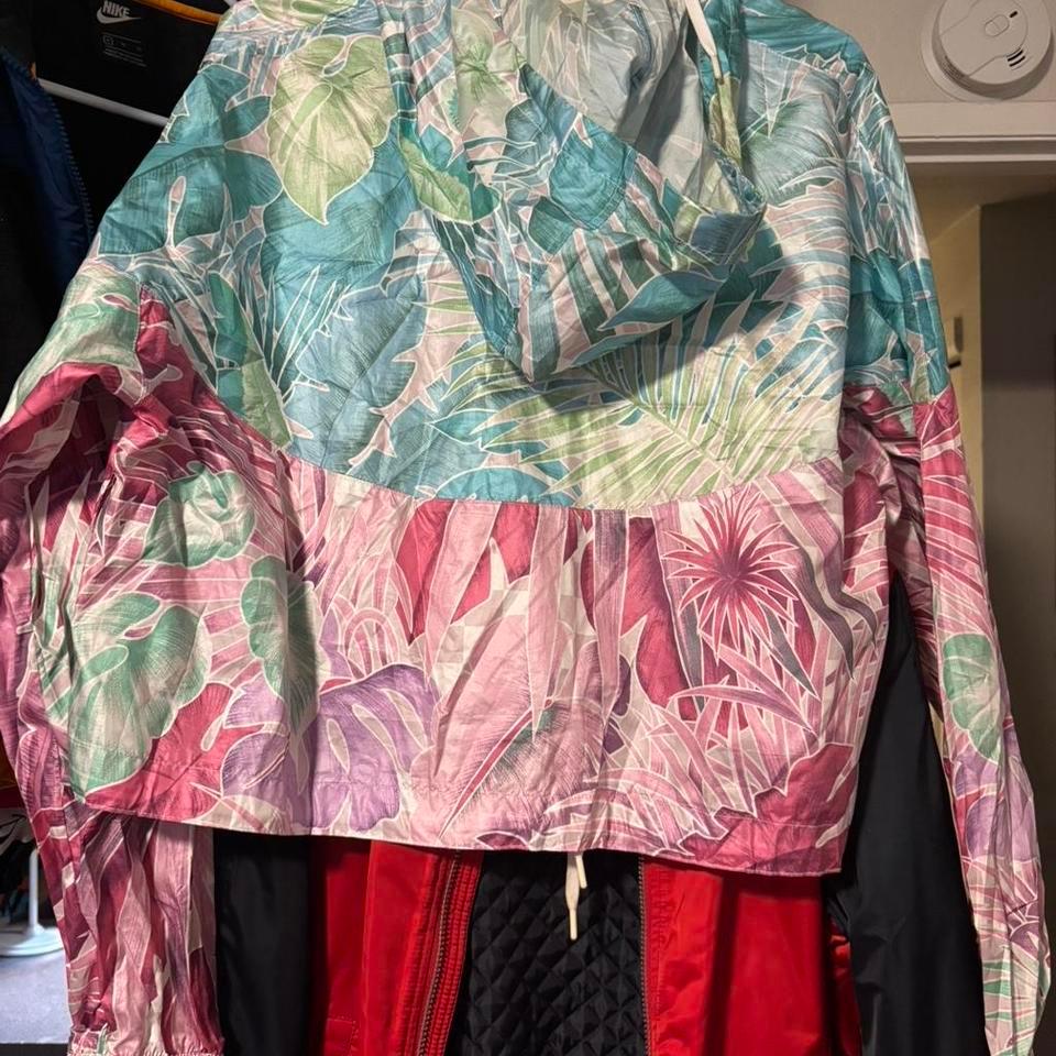 Nike Multicoloured Tropical Print Windbreaker 177c 2