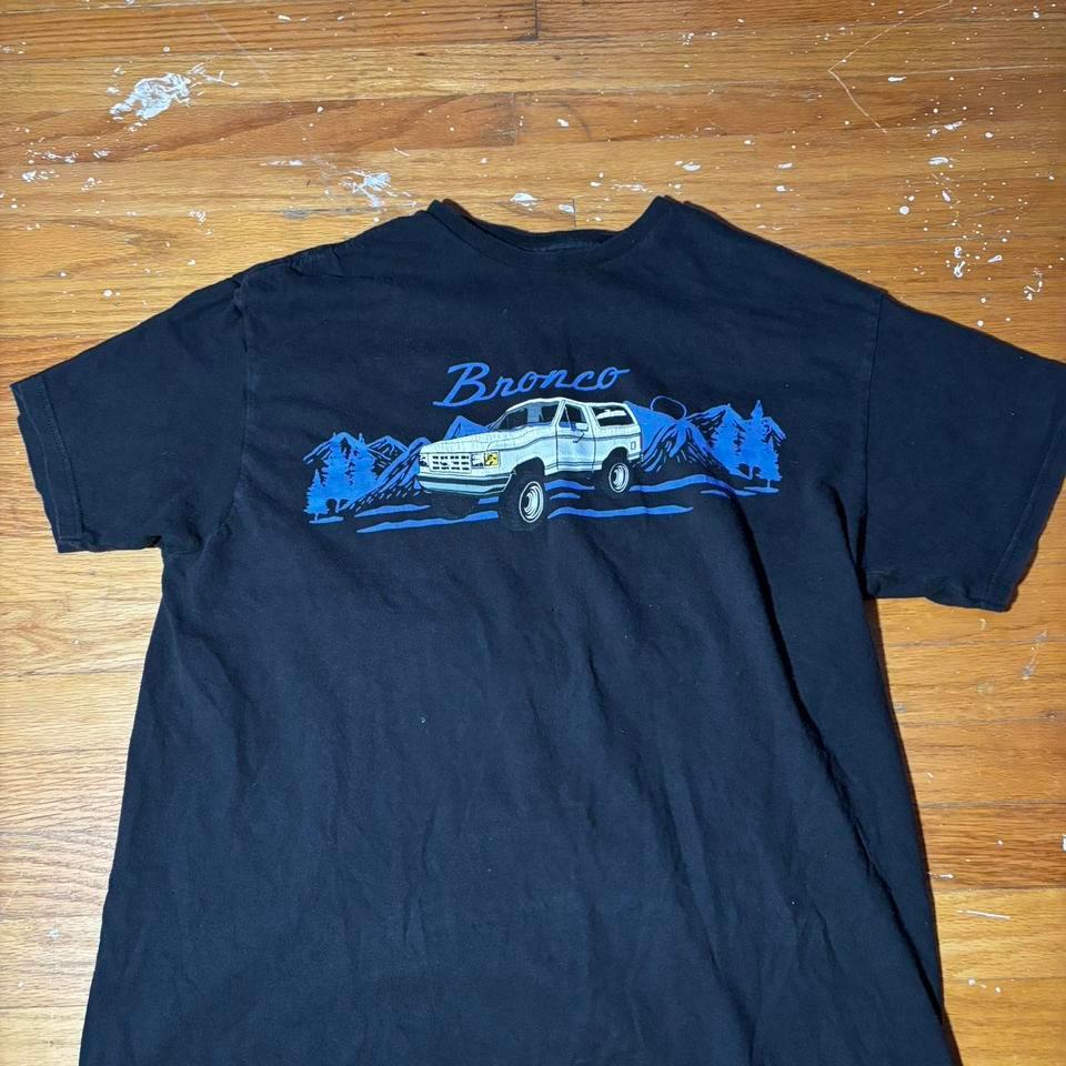 Navy Blue Ford Bronco Graphic