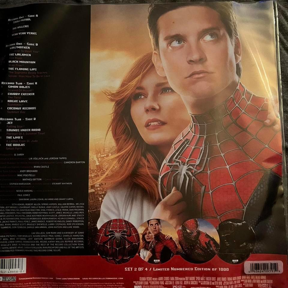 Spider Man 3 Soundtrack Picture Disc Fc34 4