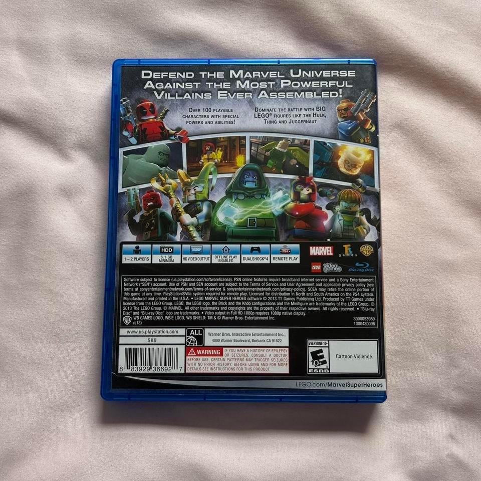 Ps4 Lego Marvel Super Heroes 4
