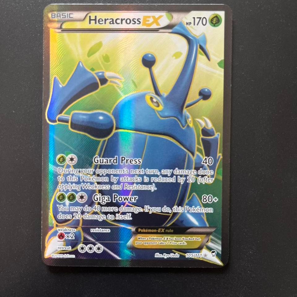 Heracross Ex Holofoil Full Art Cdb4 2