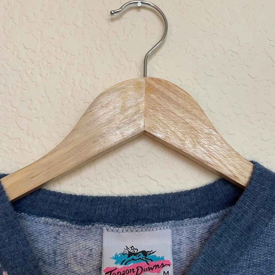 Vintage Womens Abstract Pattern Crewneck Fe27 2