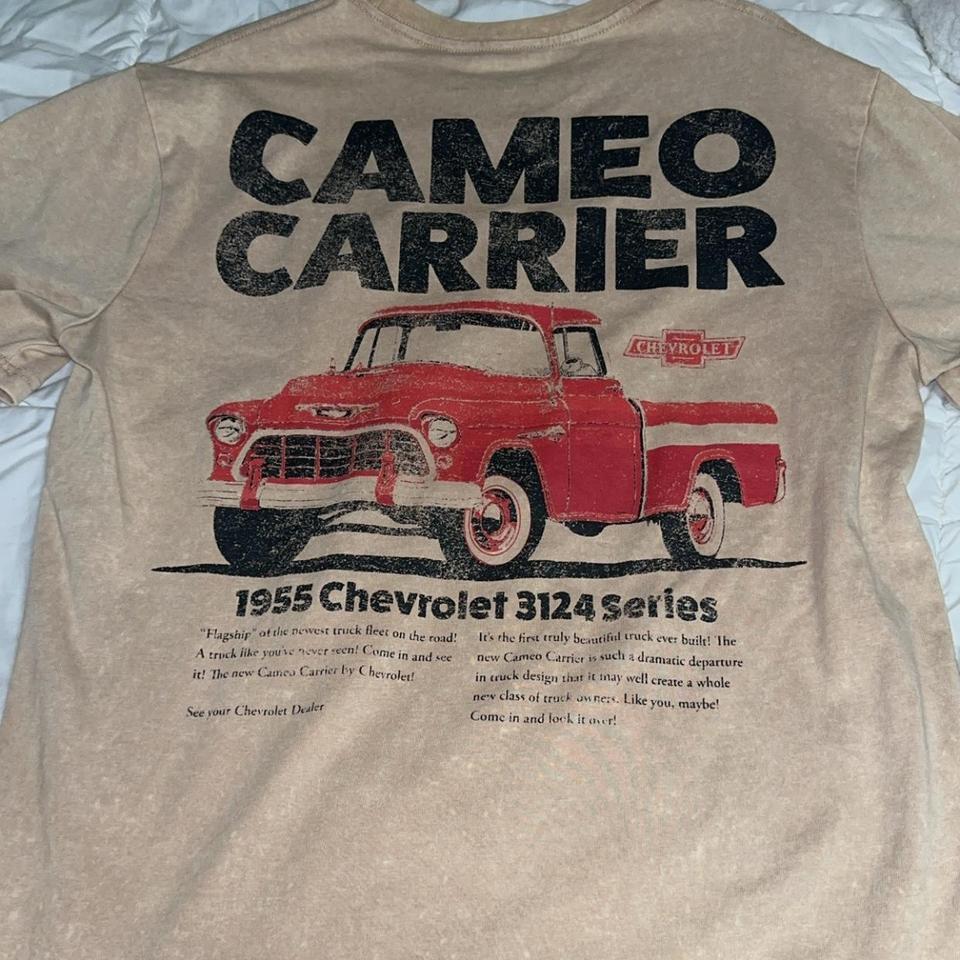 Tan And Red Vintage Chevy 00da 2