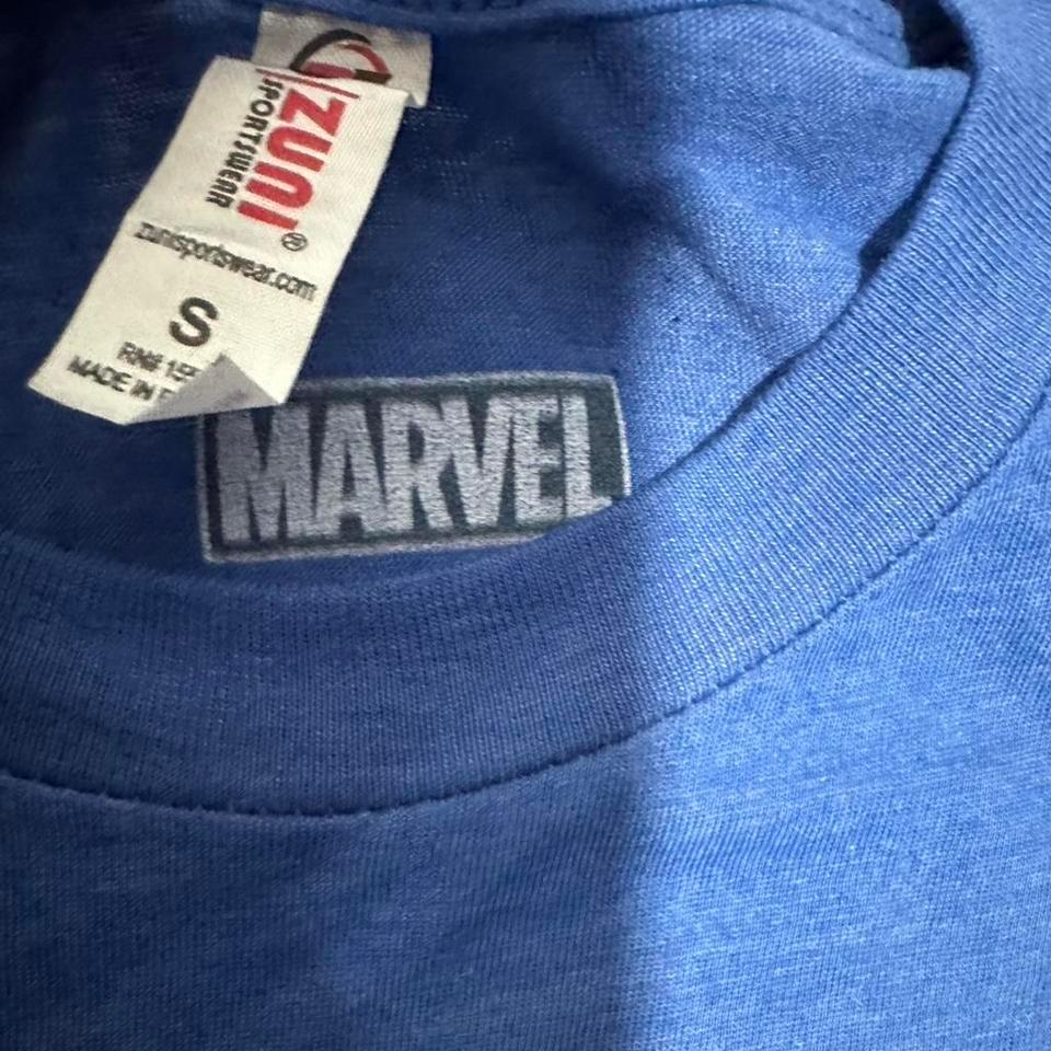 Blue Marvel Spider Man Graphic Tee 3