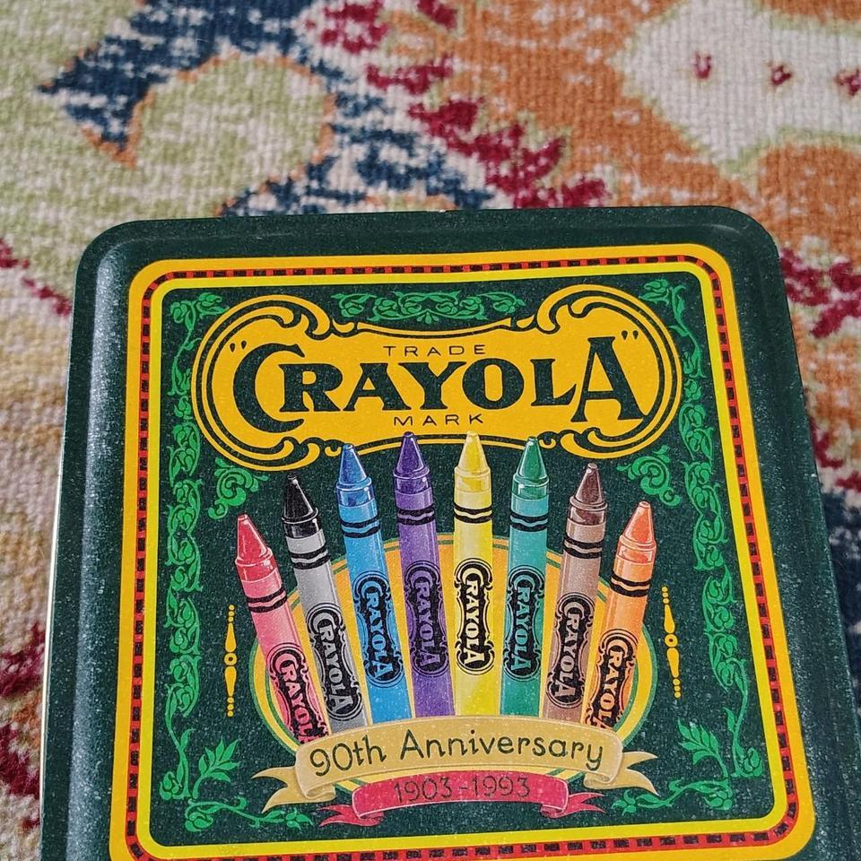 Crayola Vintage Tin With No 6dca