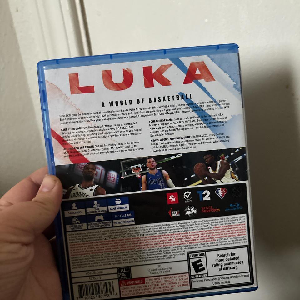 Nba 2k22 Ps4 Game Gaming 94d6 2