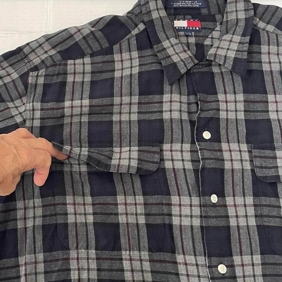 Tommy Hilfiger Vtg Long Sleeve 6ca9 7