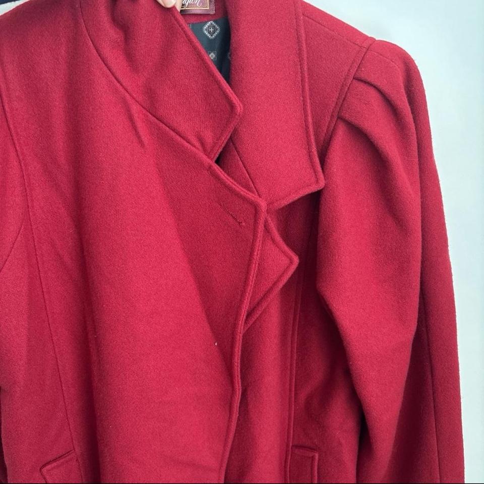 Holiday Vintage Red Wool Pea 2