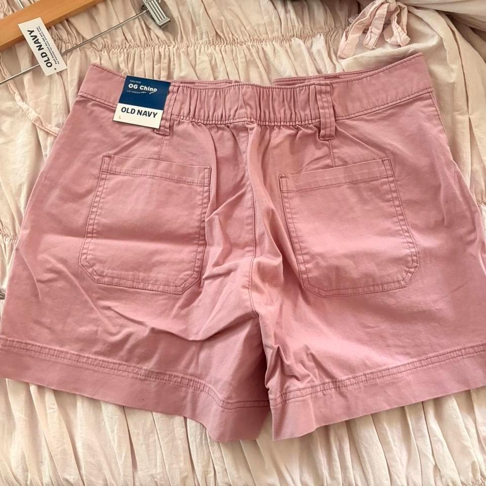 Old Navy Pink Chino Shorts A8d1 2