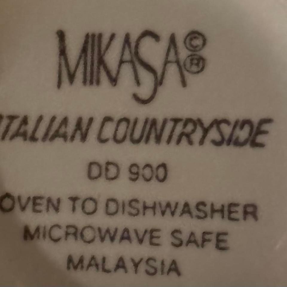 Mikasa Italian Countryside White Coffee 8498 8