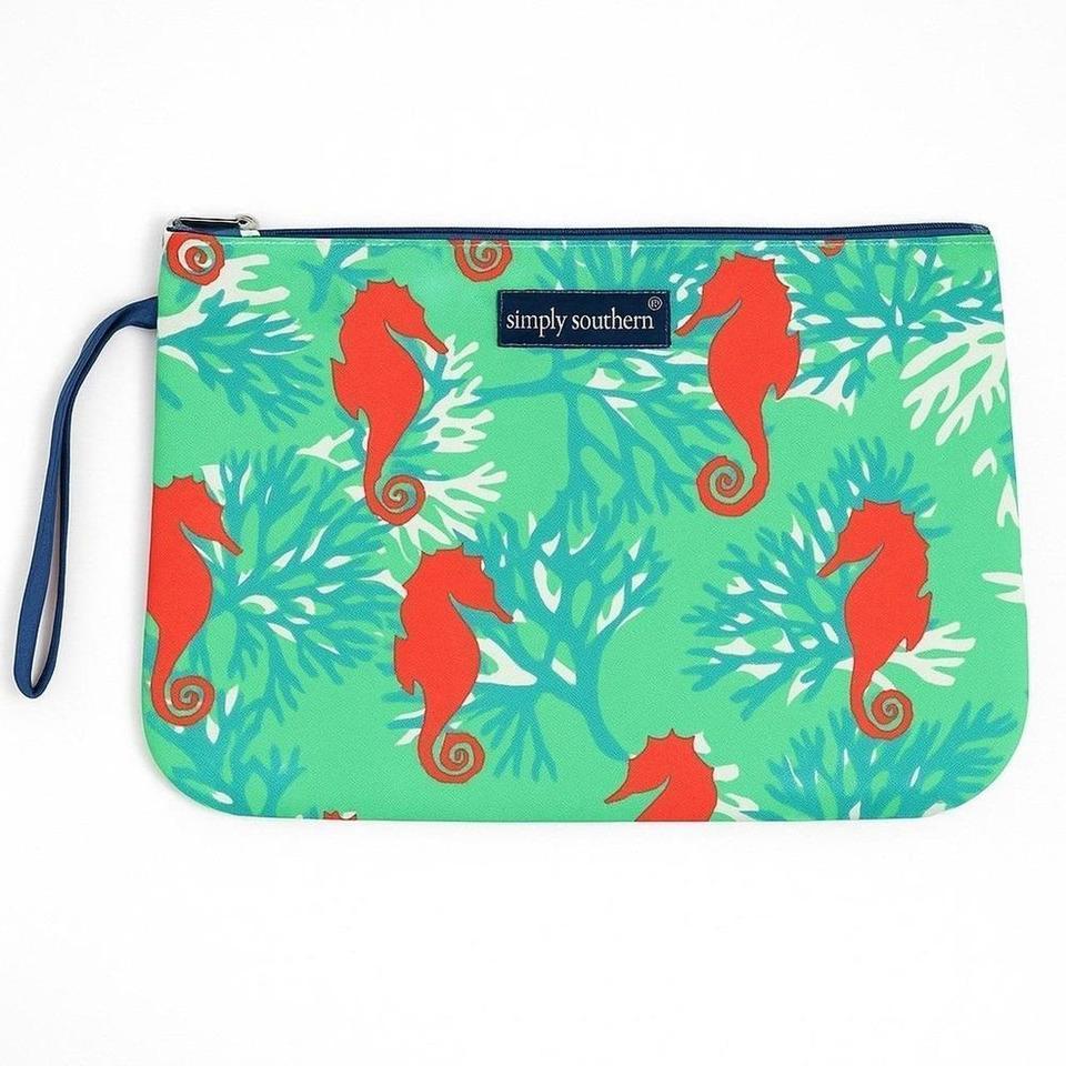 Simply Southern Seahorse Clutch Add 2248