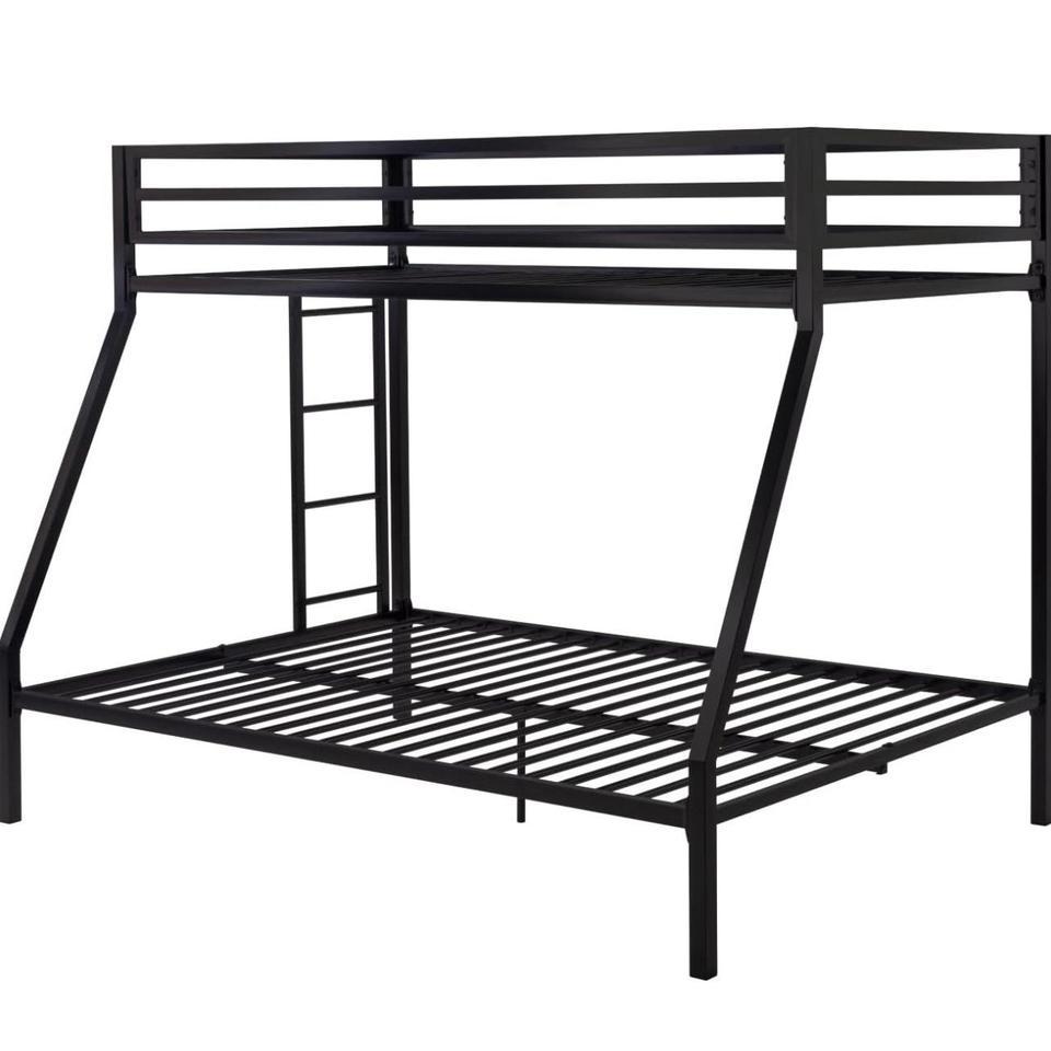 Black Metal Bunk Bed Frame