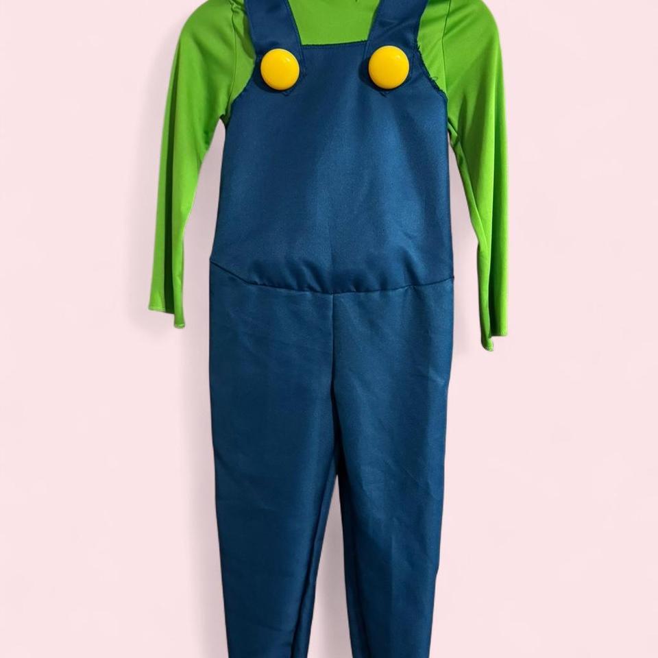Super Mario Luigi Costume Size 104c