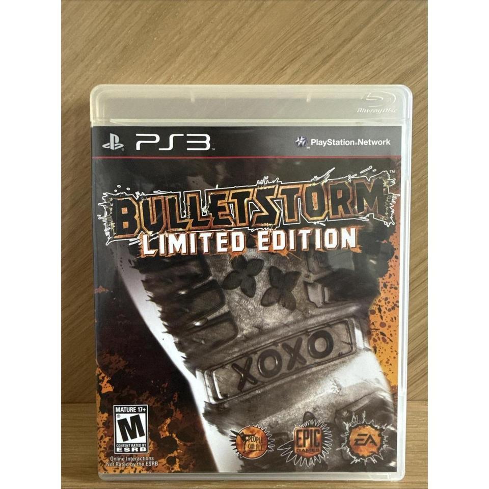 Bulletstorm Limited Edition Ps3 Playstation 9c7f