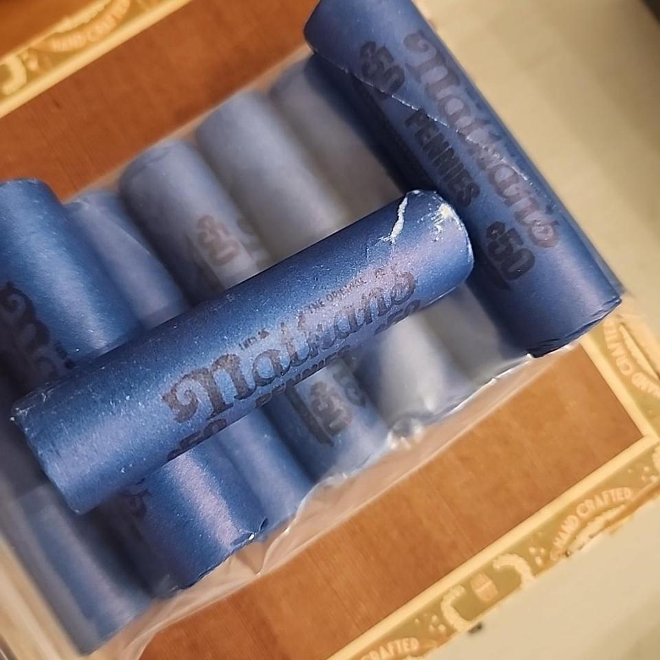 Nathans Wheat Penny Rolls Lot 2