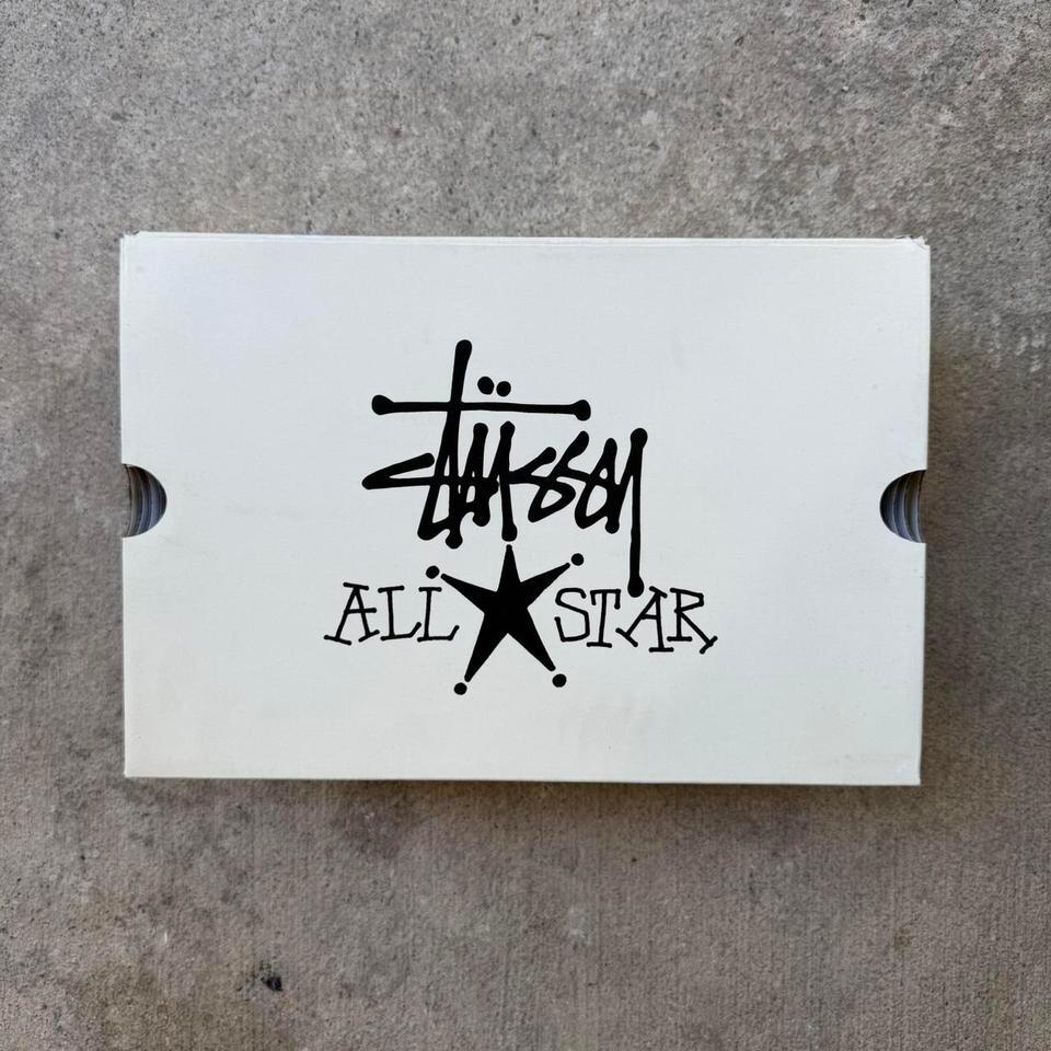 Stussy Pink And White Converse 3