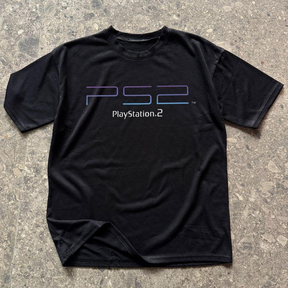 Playstation 2 Console T Shirt Gamingclassic 170f