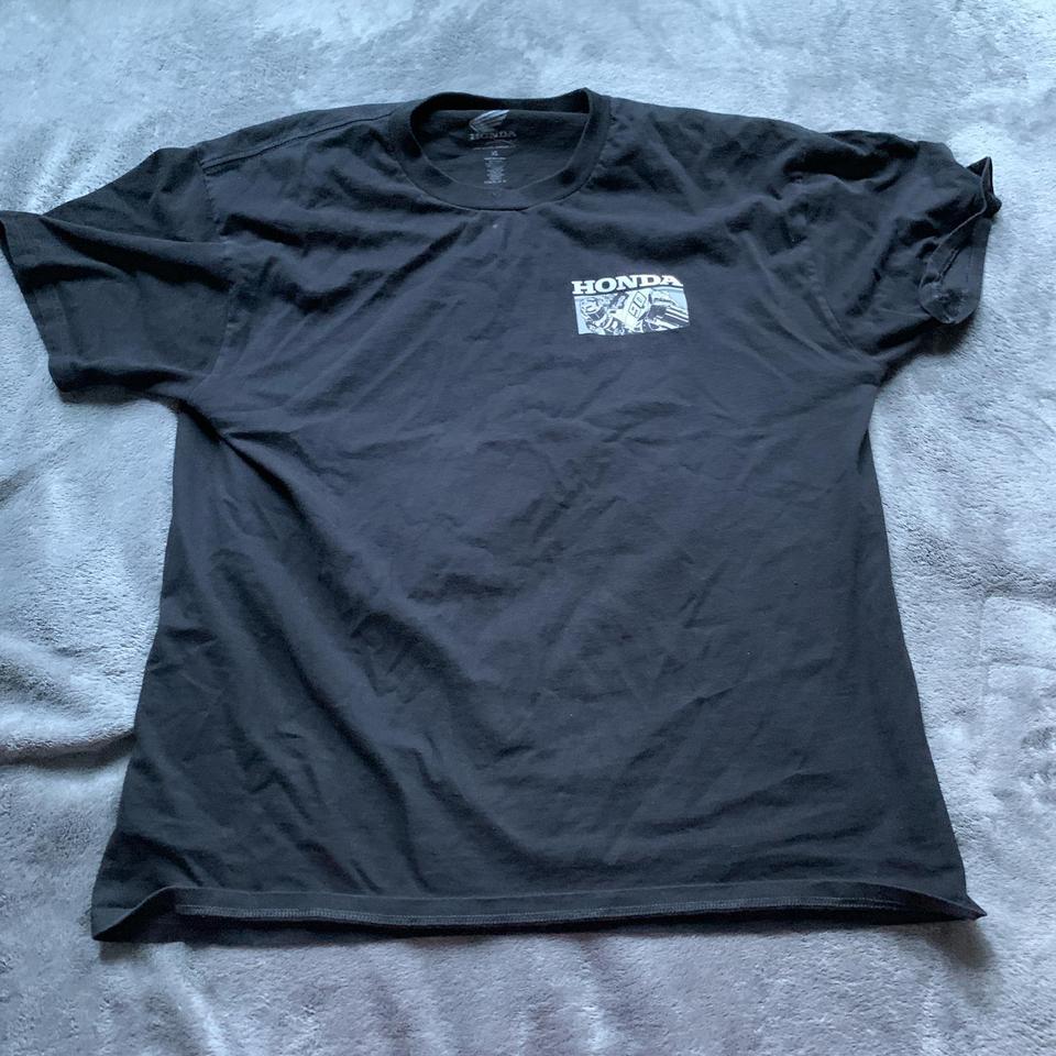 Black Honda Racing Tee Racing 4612