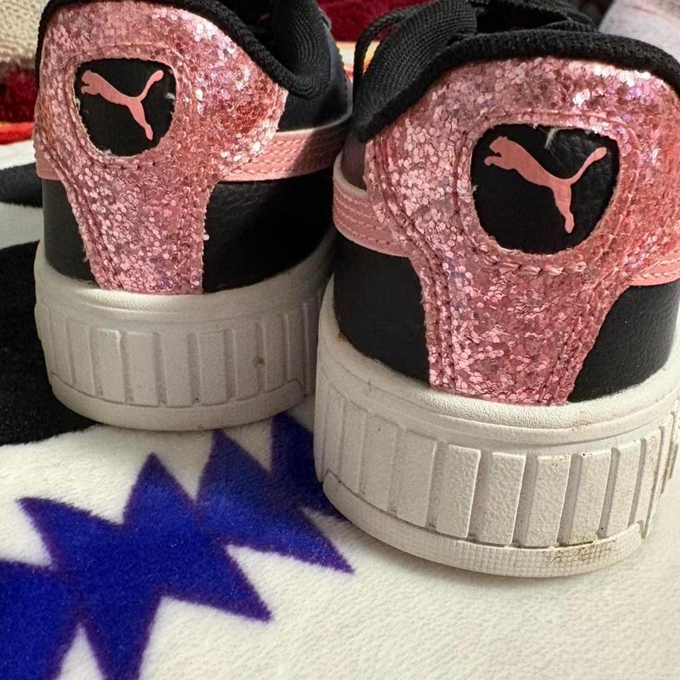 Puma Black And Pink Sneakers A454 3