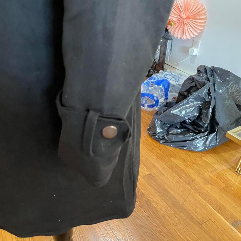 Black Fur Lined Coat With 70ba 3