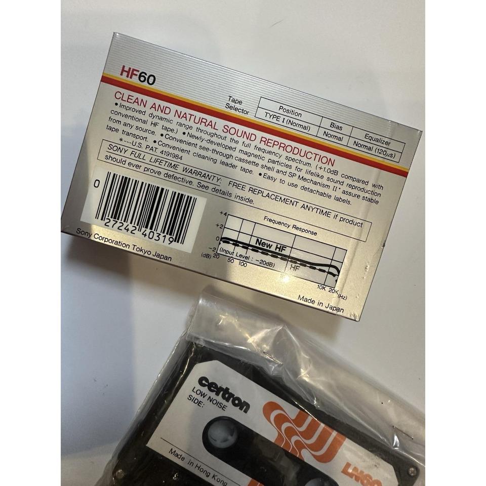 Sony And Others Blank Cassette 3