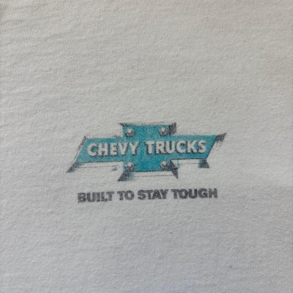 Chevy Trucks White Cotton T Shirt Cea5 3