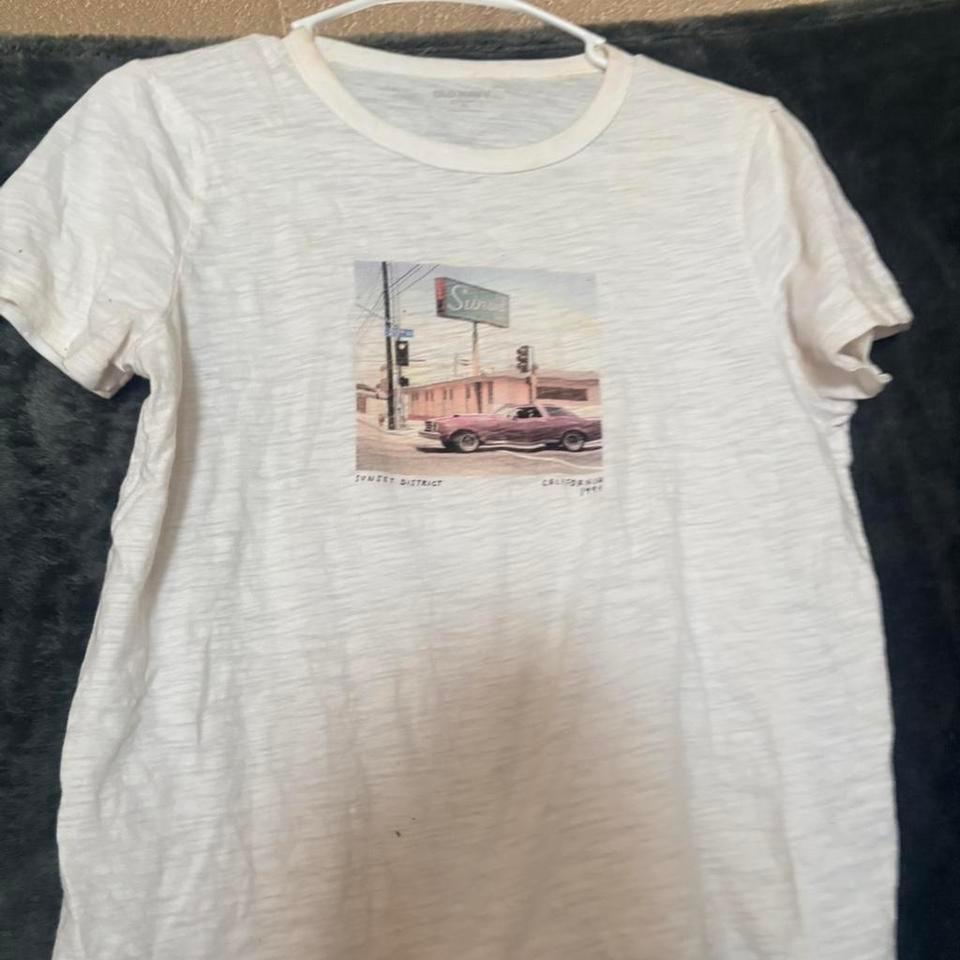 White Old Navy Graphic Tee A3ef
